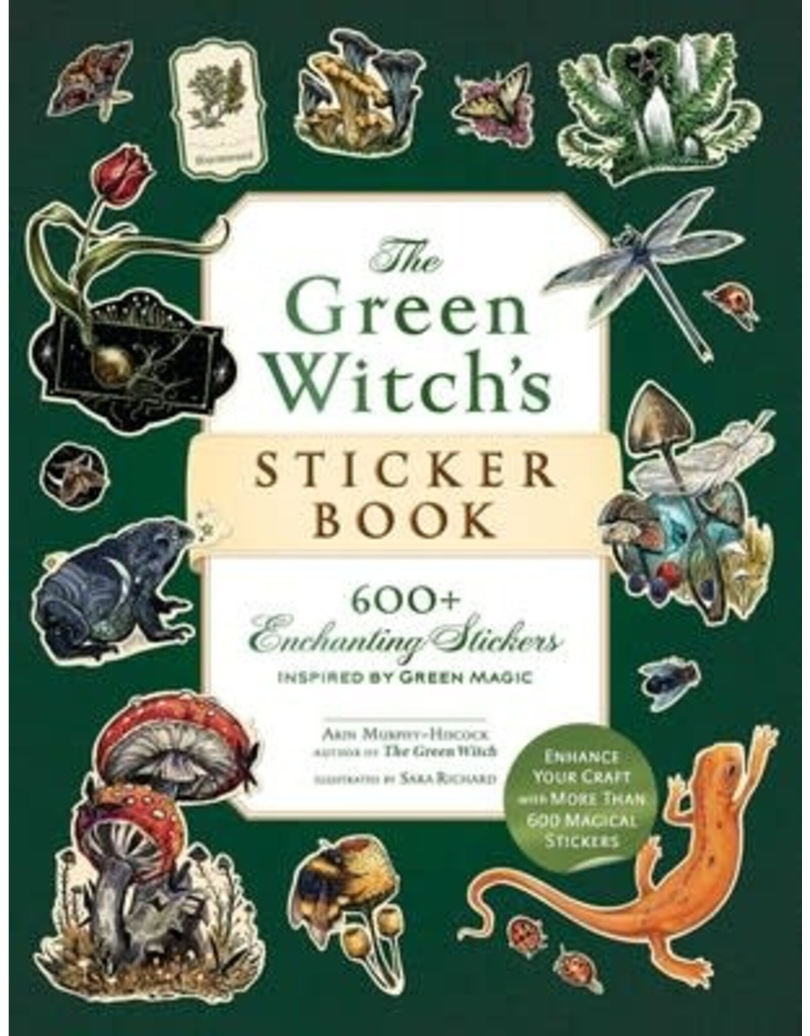 The Green Witch's Sticker Book