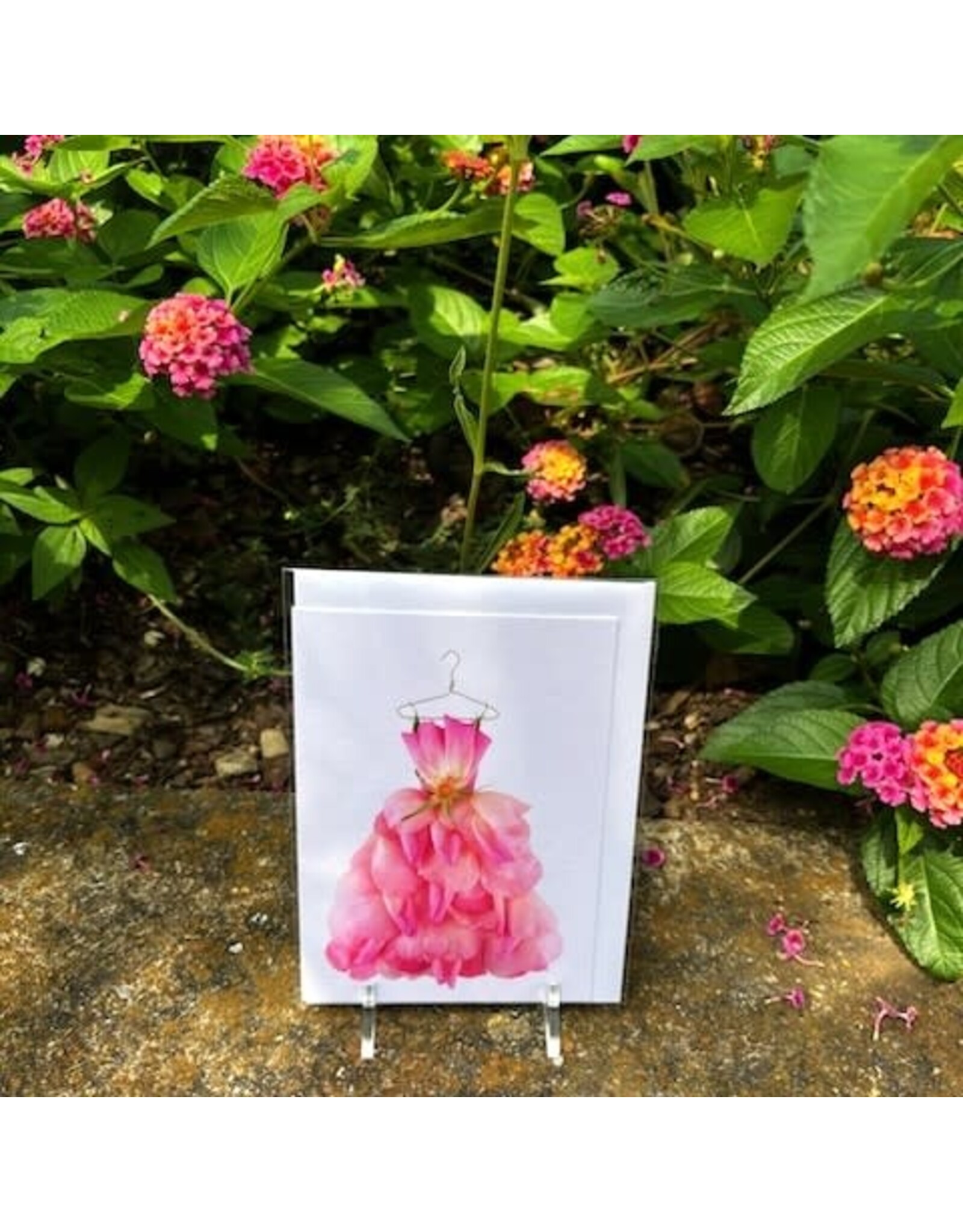 Petal & Pins Flower Dress Card