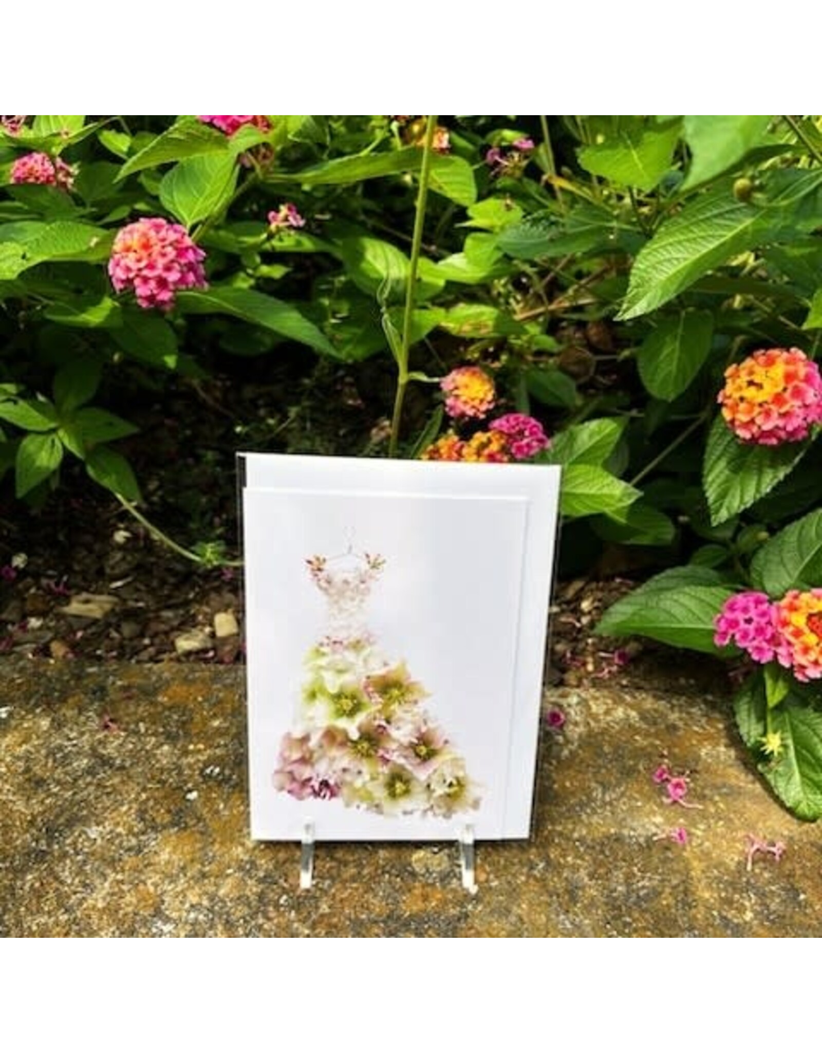 Petal & Pins Flower Dress Card