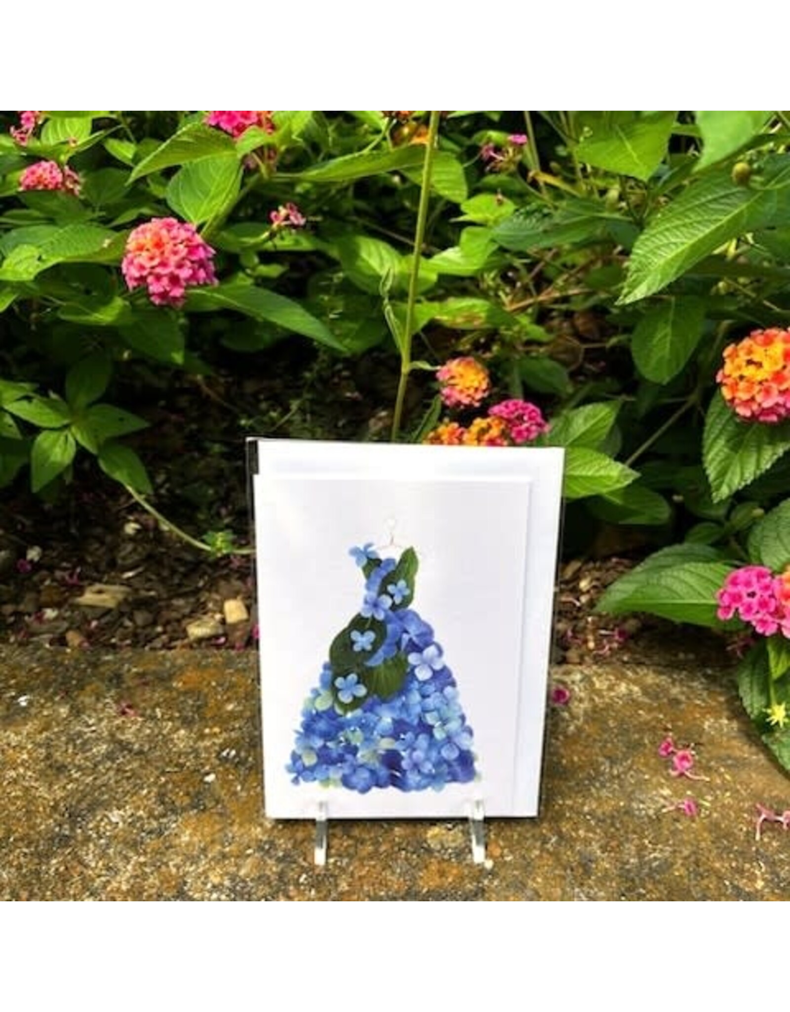 Petal & Pins Flower Dress Card