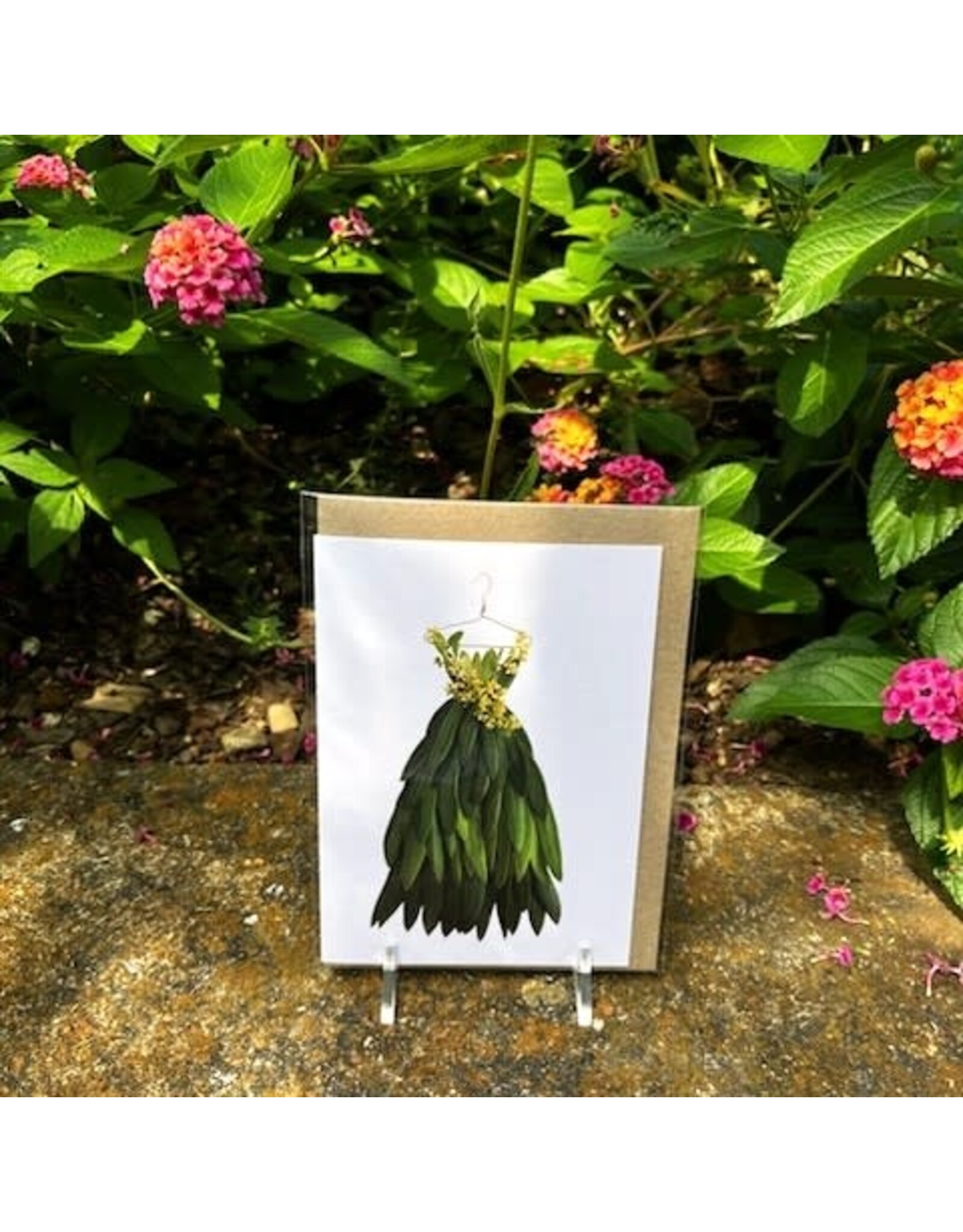 Petal & Pins Flower Dress Card
