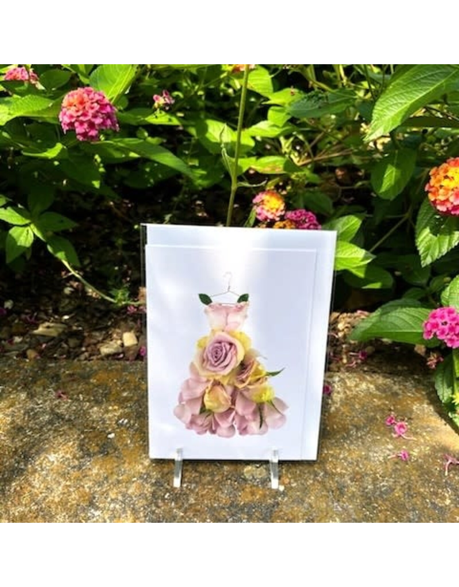 Petal & Pins Flower Dress Card