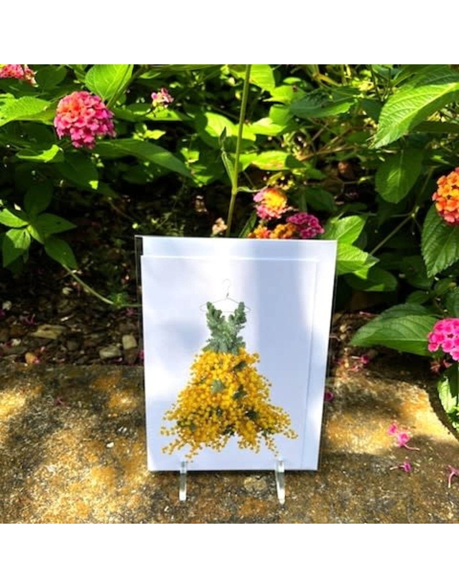 Petal & Pins Flower Dress Card