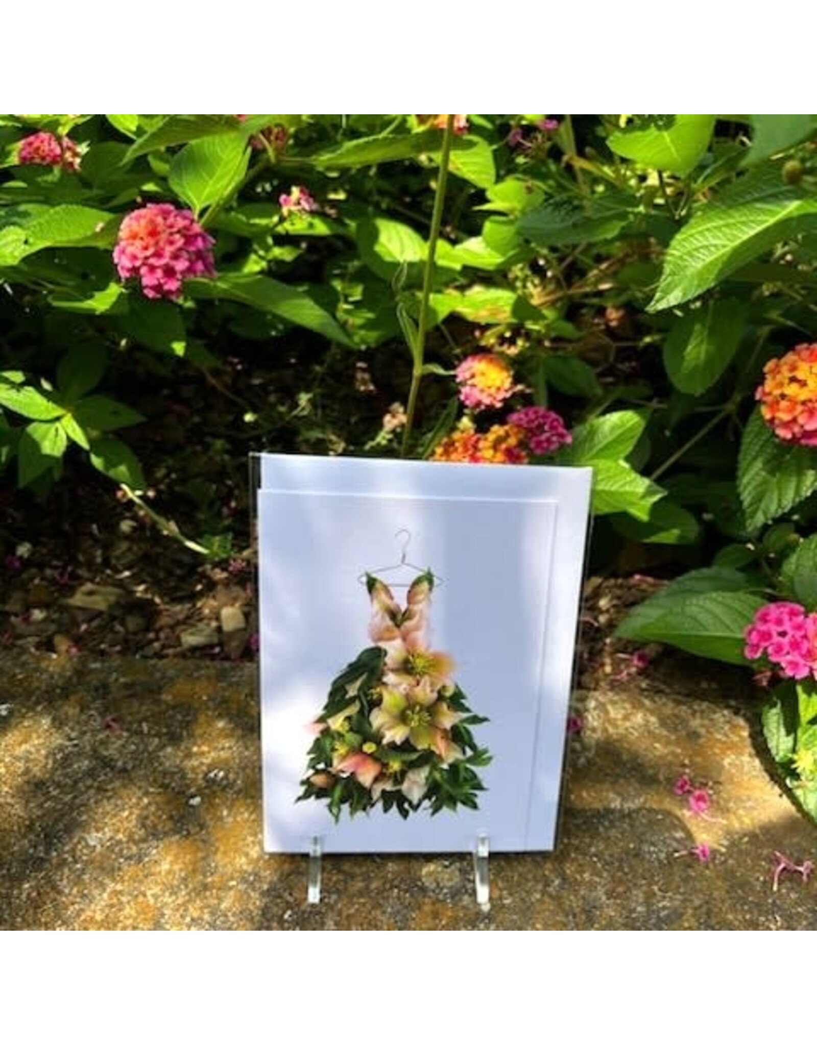 Petal & Pins Flower Dress Card