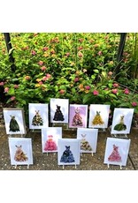 Petal & Pins Flower Dress Card