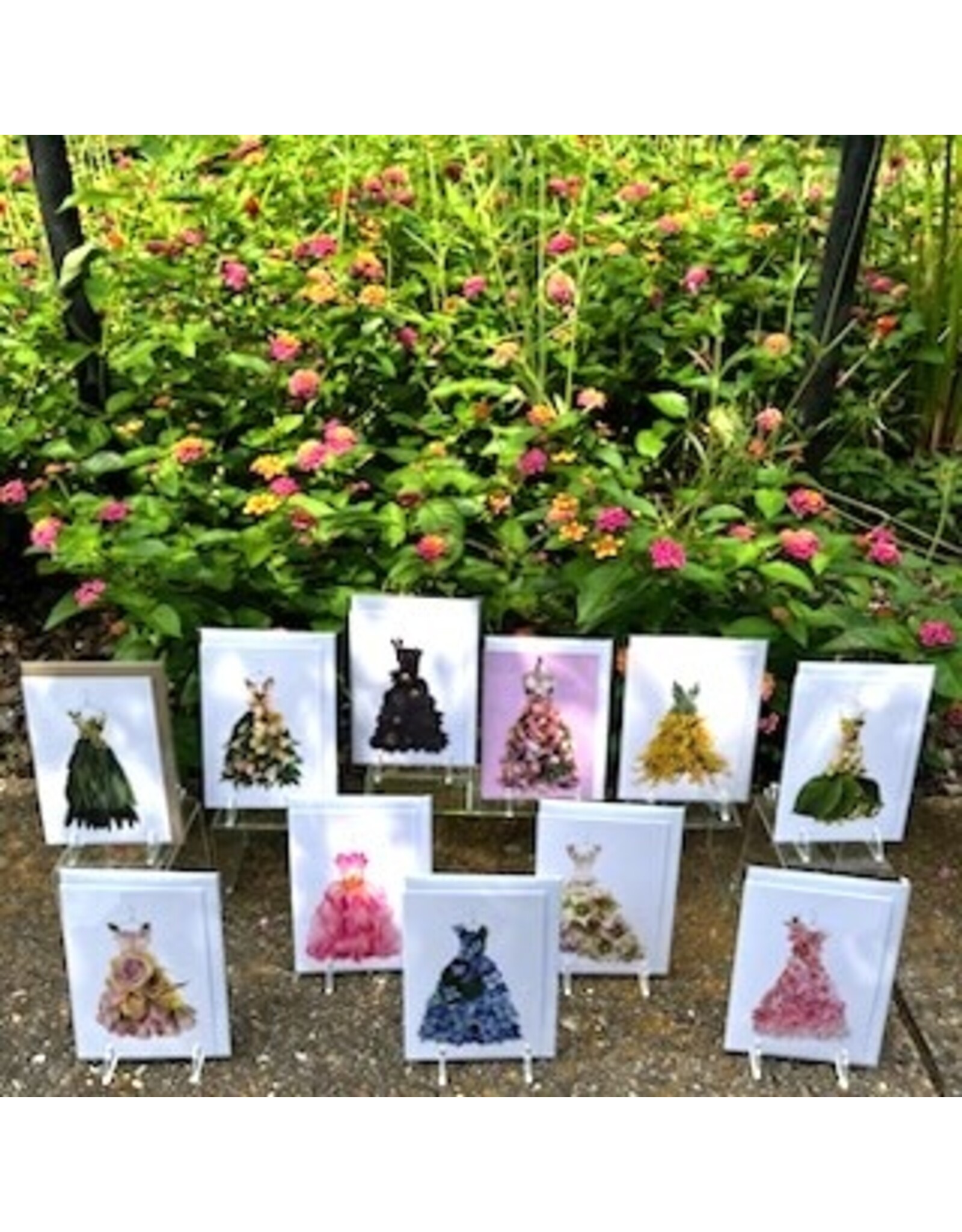 Petal & Pins Flower Dress Card