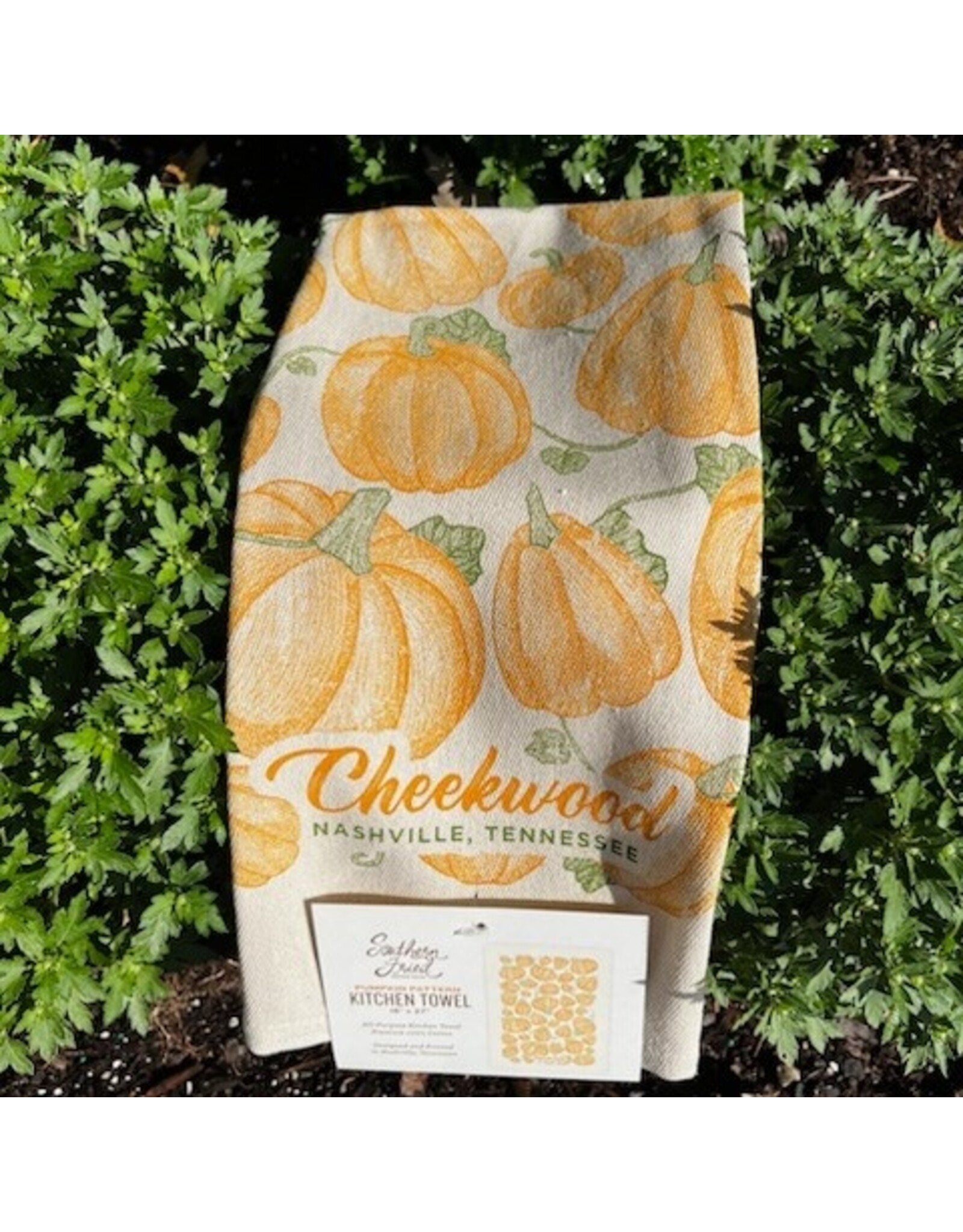 Cheekwood Pumpkin Tea Towel
