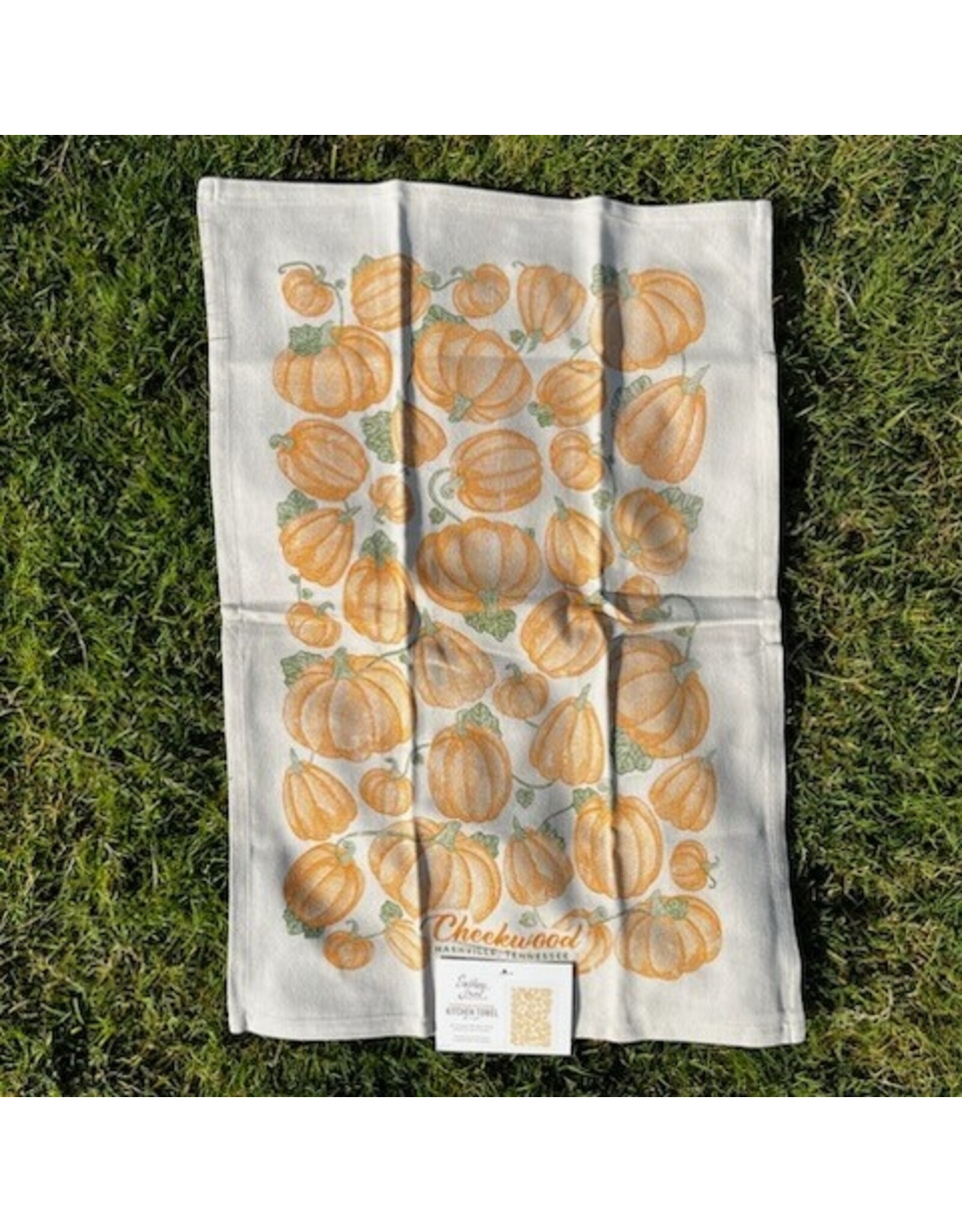 Cheekwood Pumpkin Tea Towel