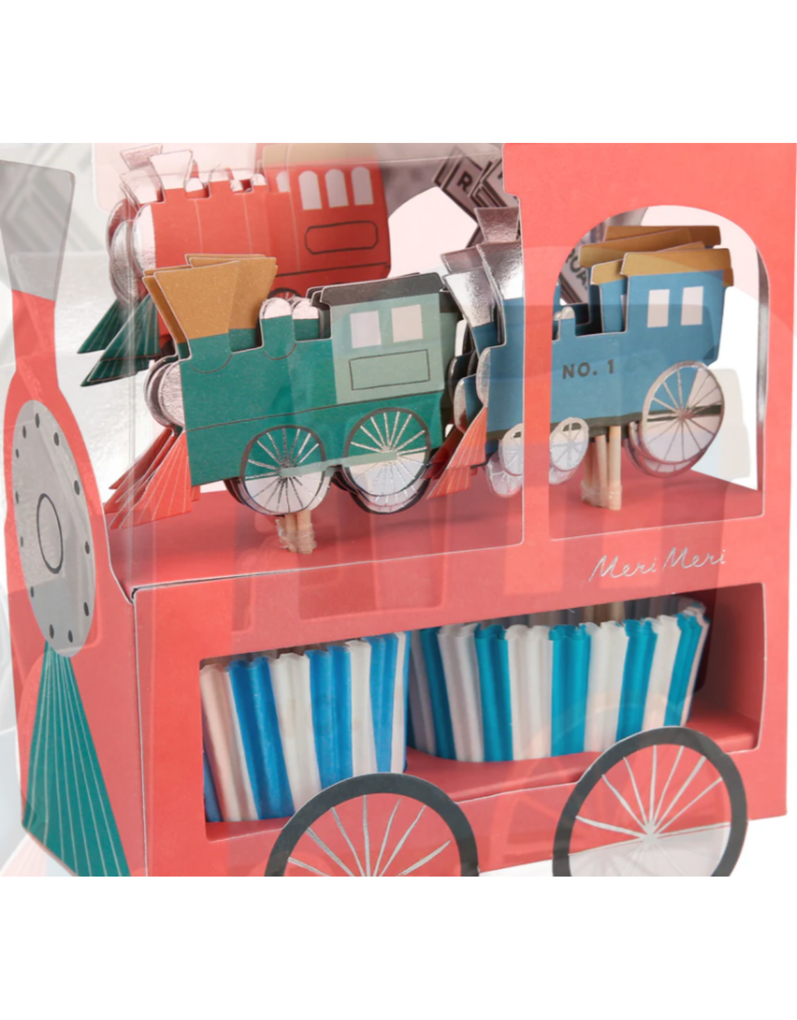 Meri Meri Train Cupcake Kit