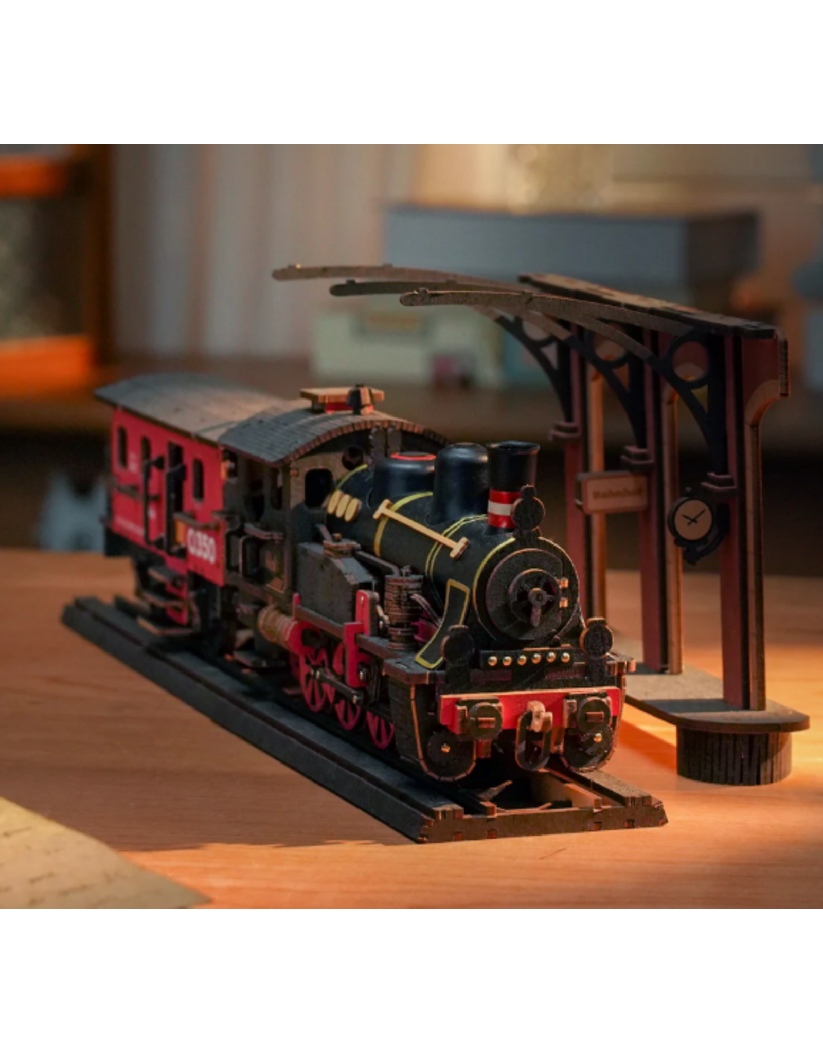 Steam Journey Wooden Puzzle