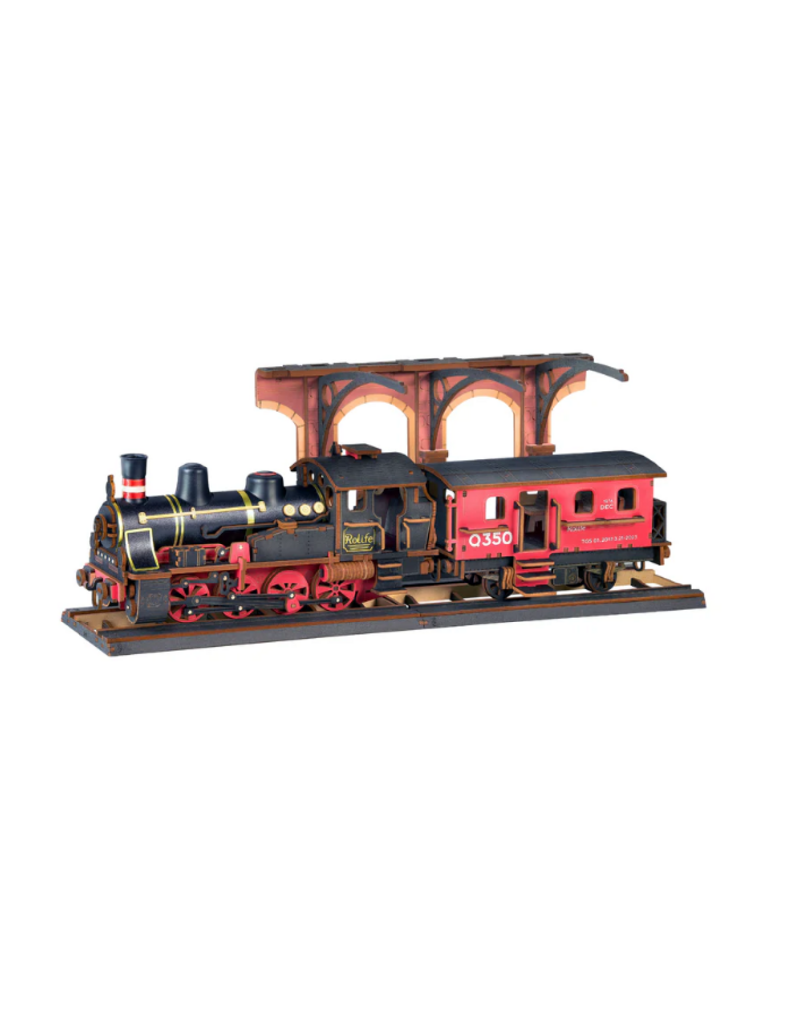 Steam Journey Wooden Puzzle