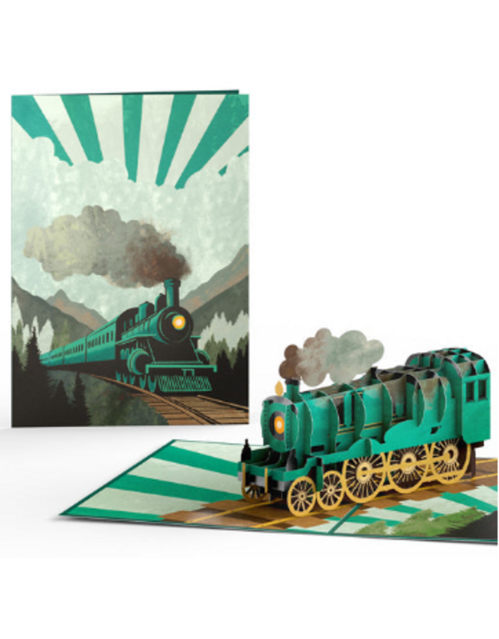 Train Pop-Up Card