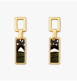 Brackish Frame Drop Earrings