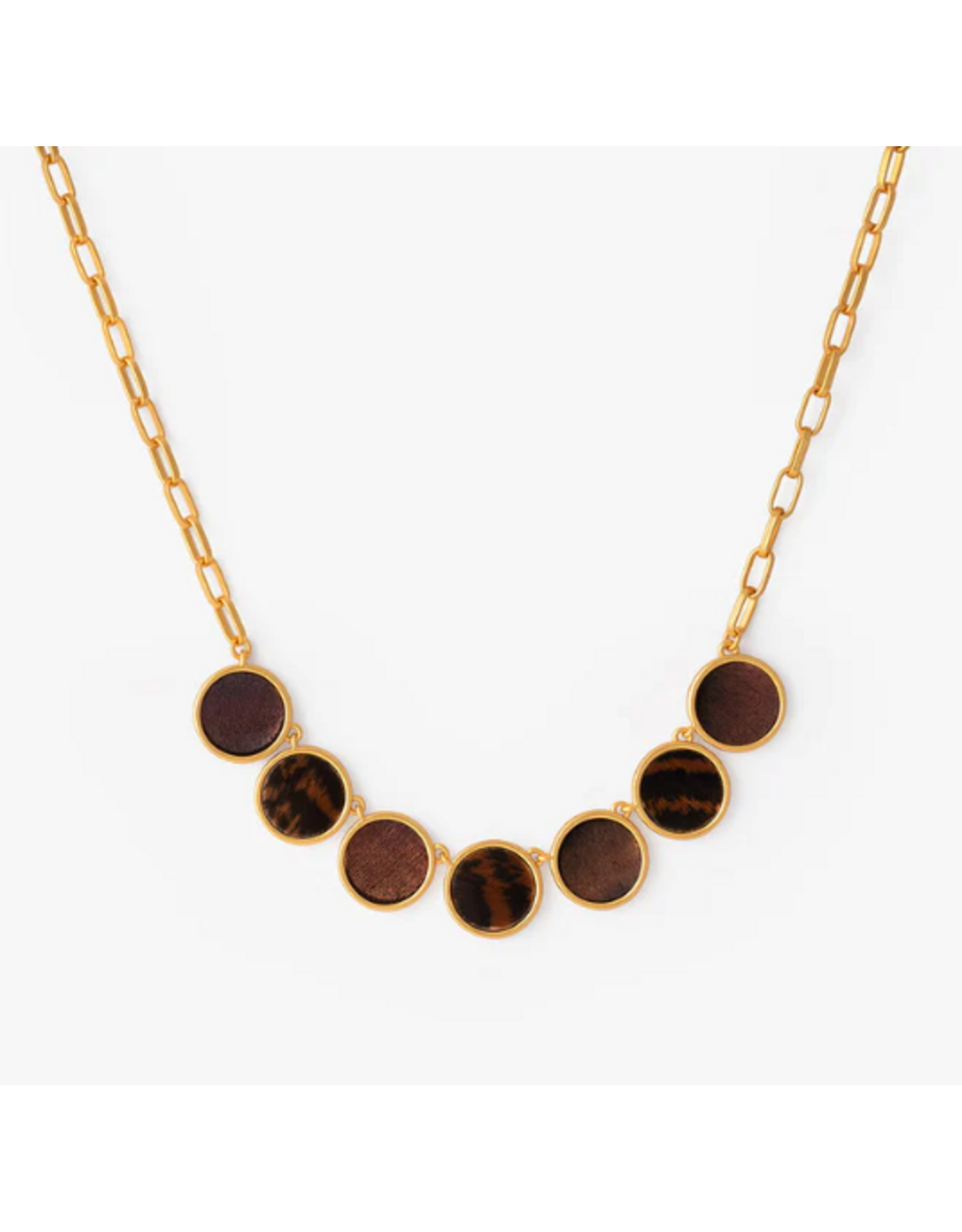 Brackish Multi Bezel Necklace