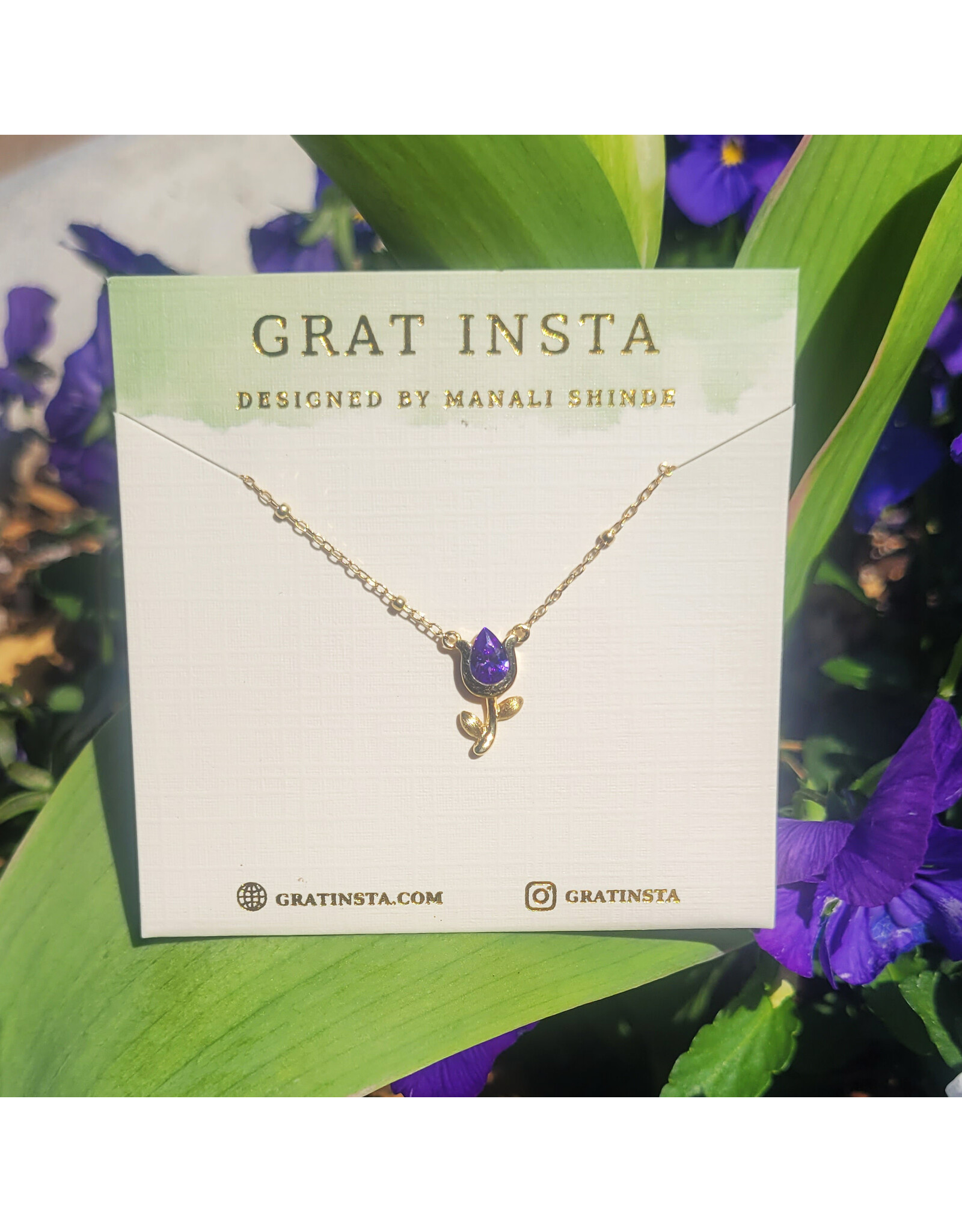 Cheekwood Tulip Necklace