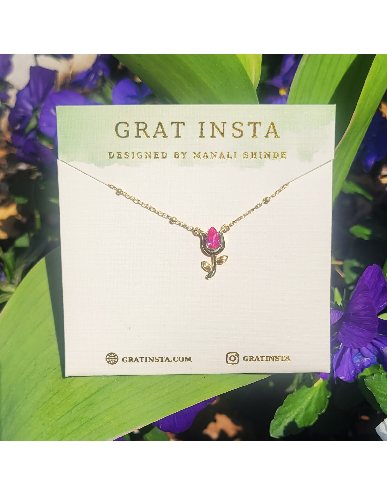 Cheekwood Tulip Necklace