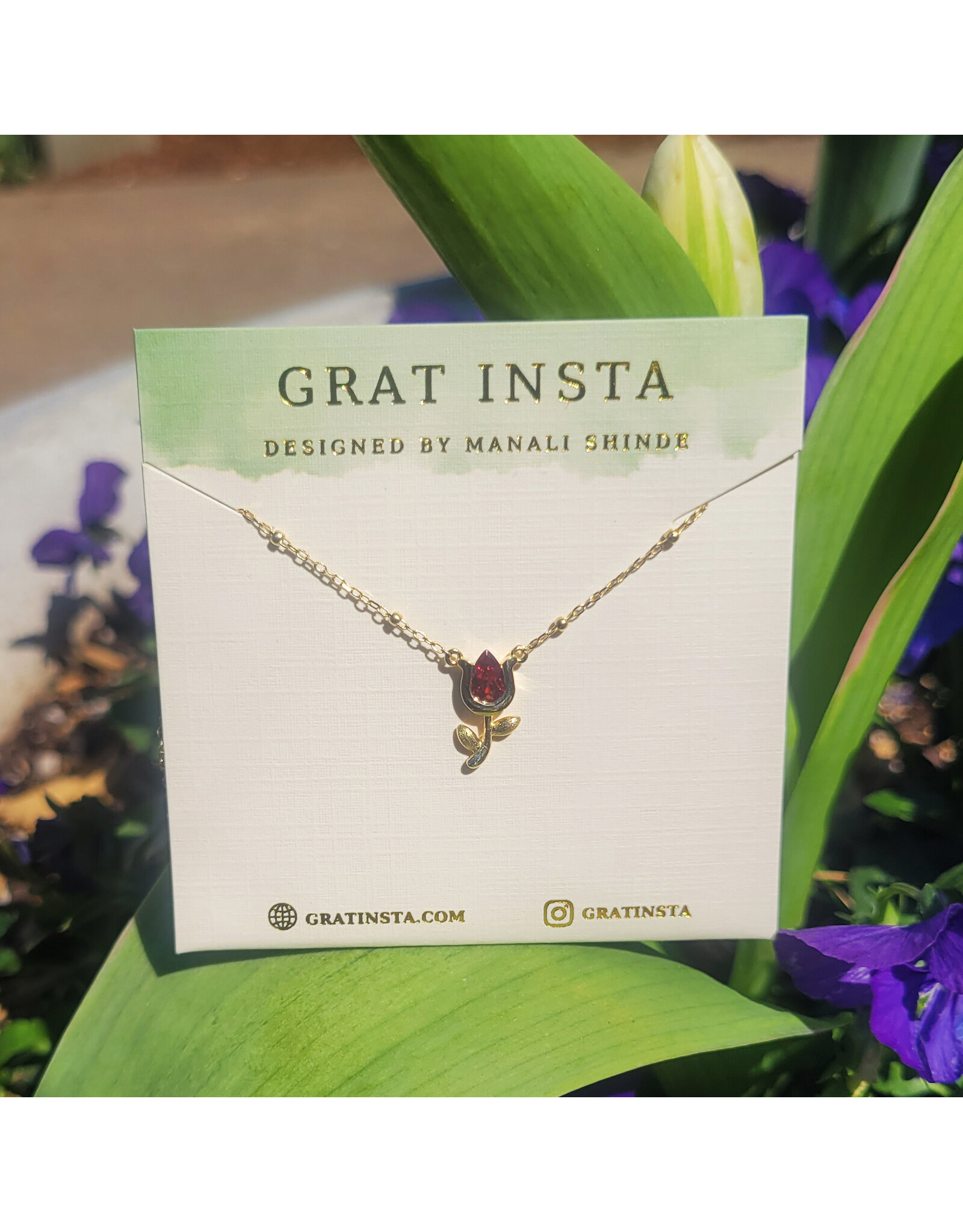 Cheekwood Tulip Necklace