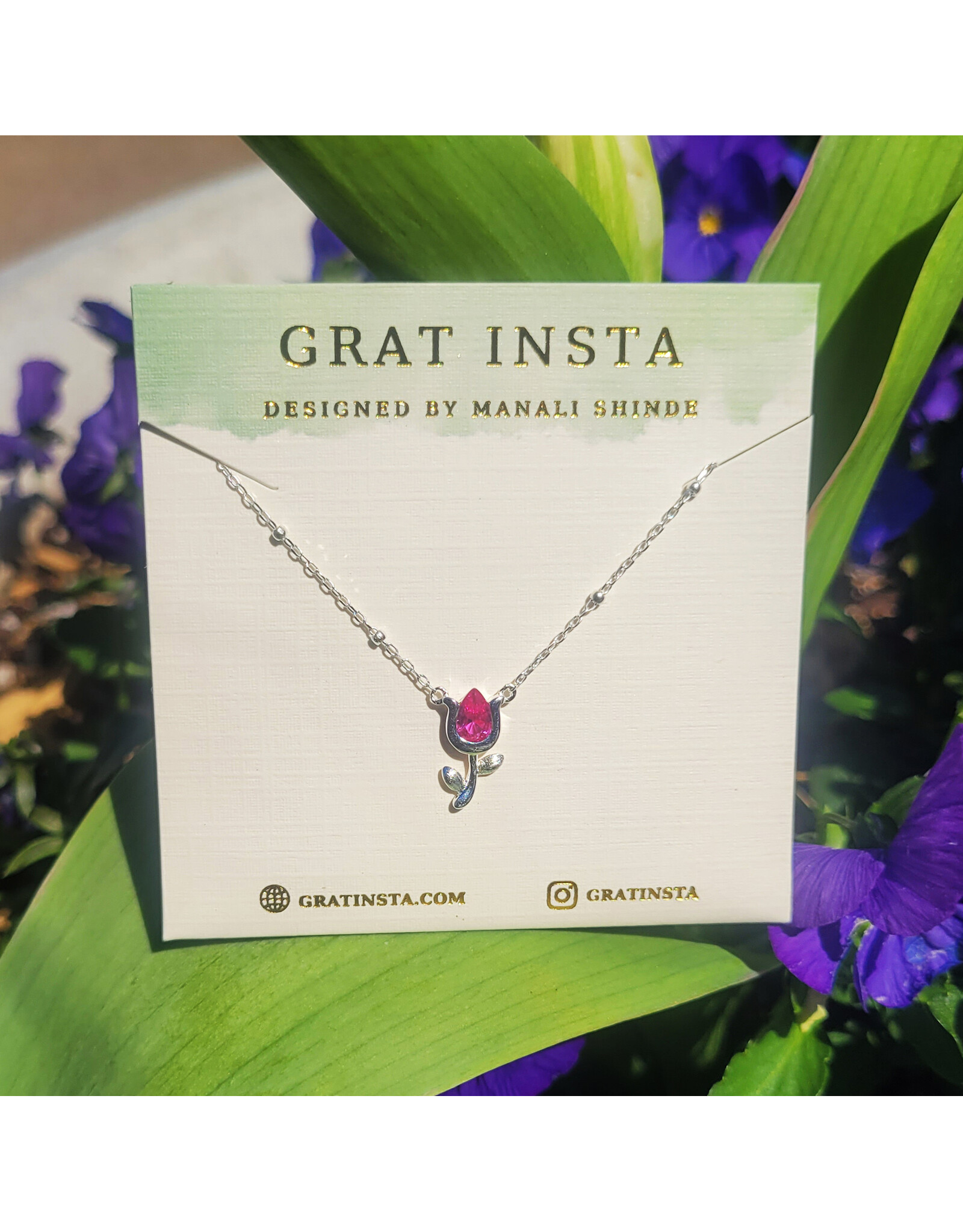 Cheekwood Tulip Necklace