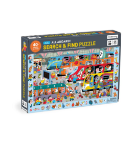 All Aboard! Train Station 64 Piece Puzzle