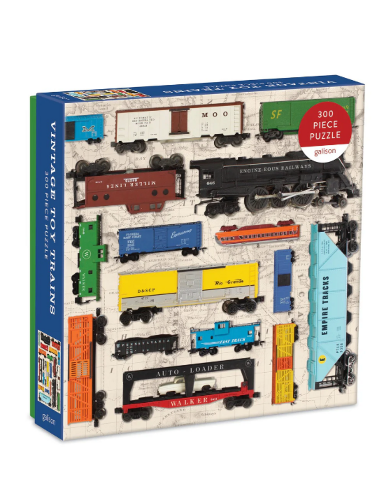 Vintage Toy Trains 500 Piece Puzzle