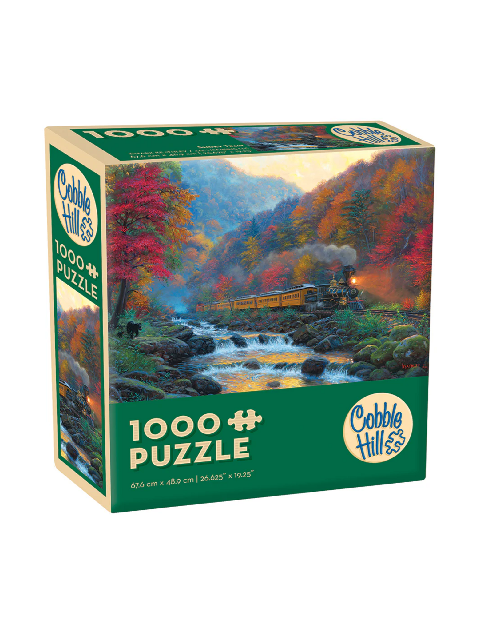 Smoky Train 1000 Piece Puzzle