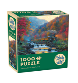 Smoky Train 1000 Piece Puzzle