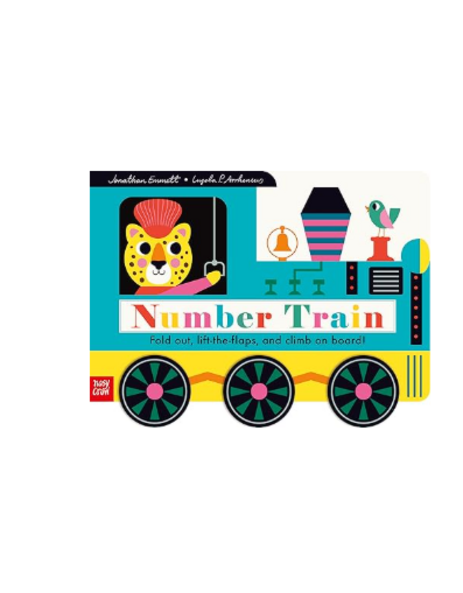 Number Train: Fold Out Book