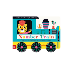 Number Train: Fold Out Book