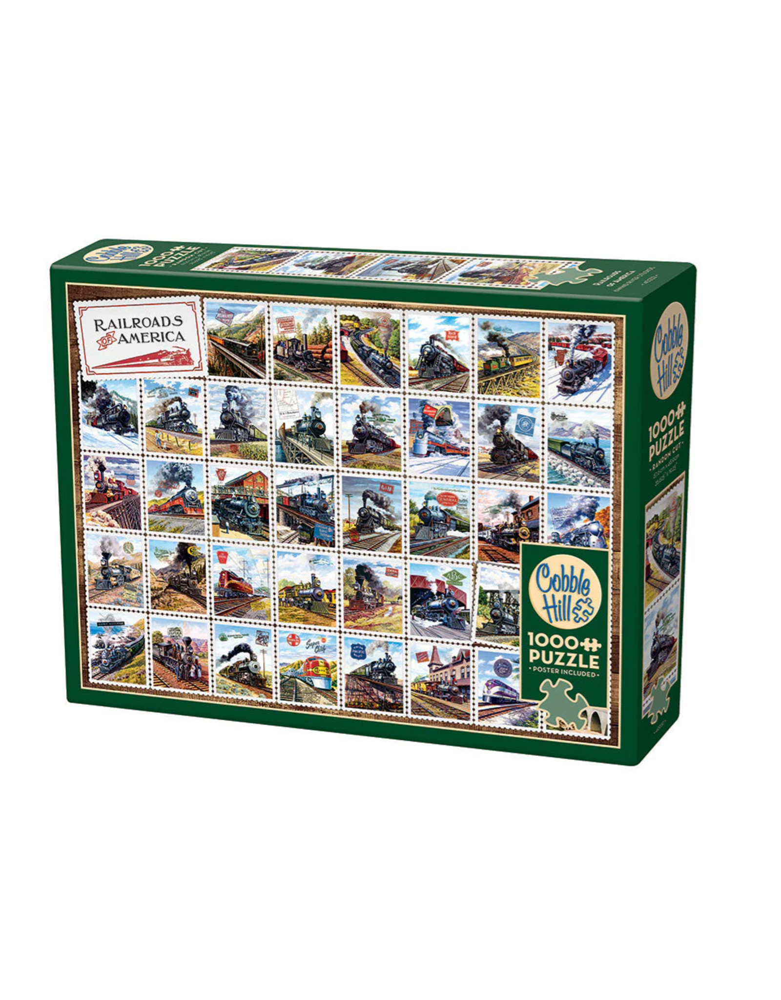 Railroads of America 1000 Piece Puzzle