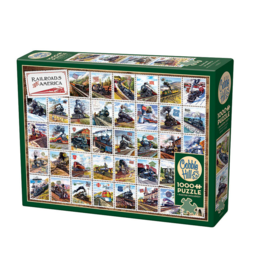 Railroads of America 1000 Piece Puzzle