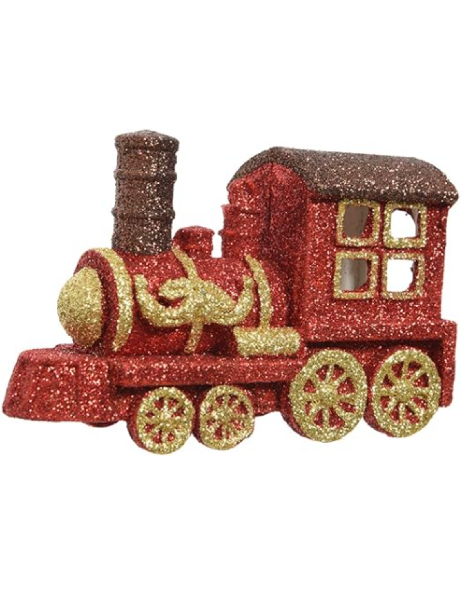 Glitter Train Ornament
