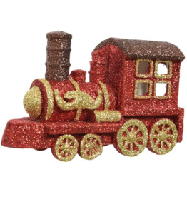 Glitter Train Ornament