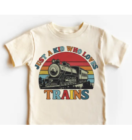 Just a Kid Who Loves Trains Shirt