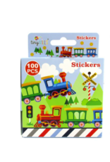 Box of 100 Train Stickers