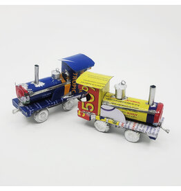 Upcycled Tin Train - Assorted