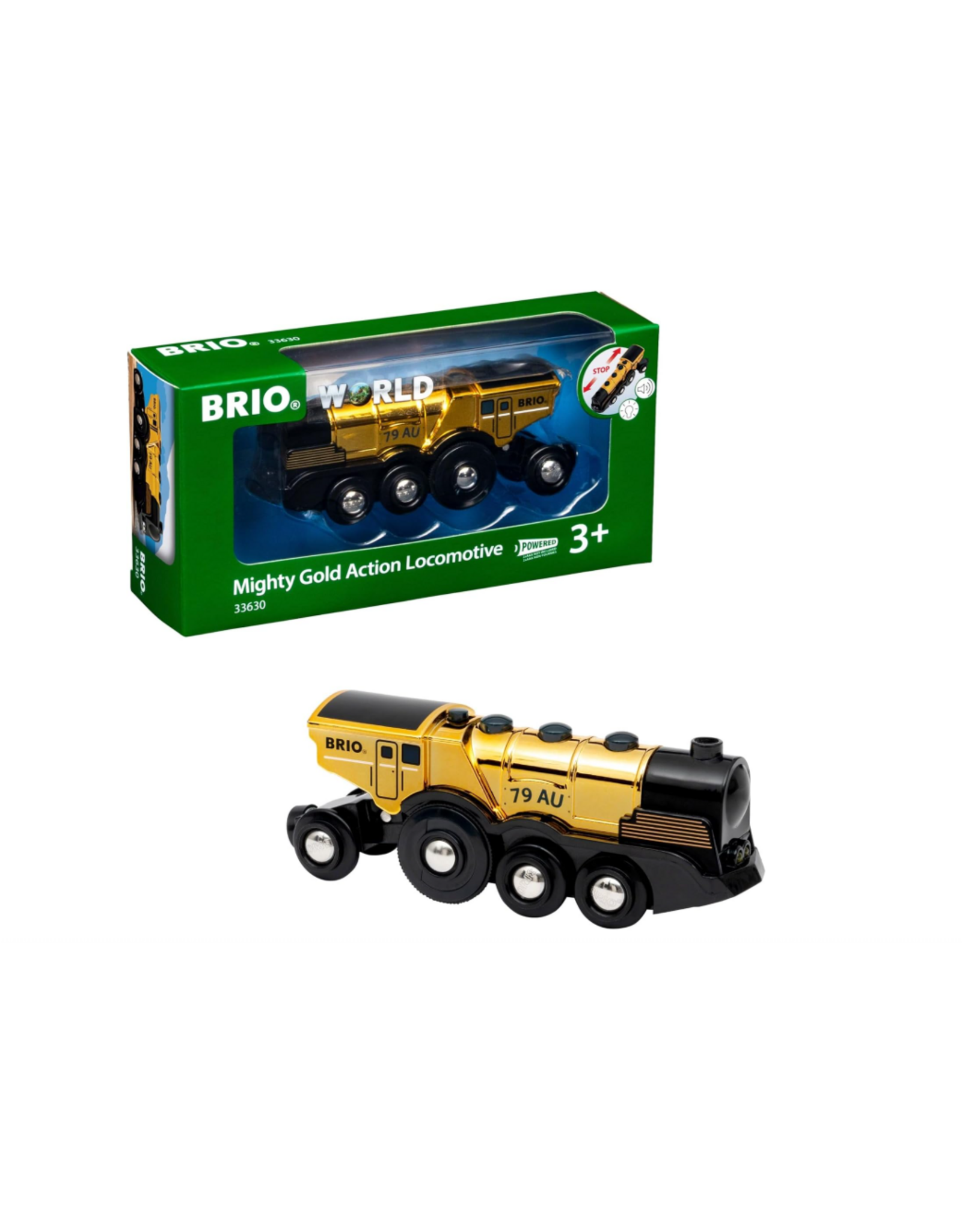 Golden Action Locomotive