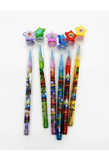 Train Stackable Crayon w/ Stamper