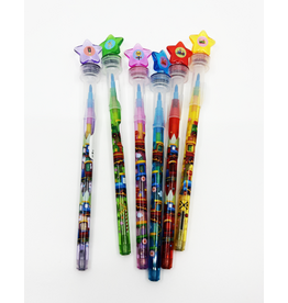 Train Stackable Crayon w/ Stamper