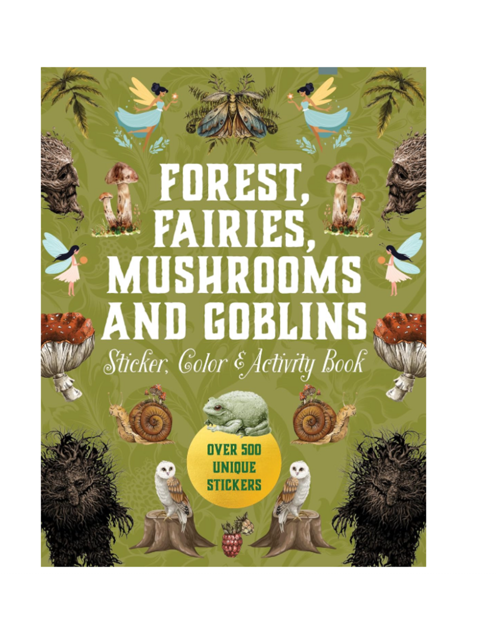 Forest, Fairies, Mushrooms & Goblins Sticker Book