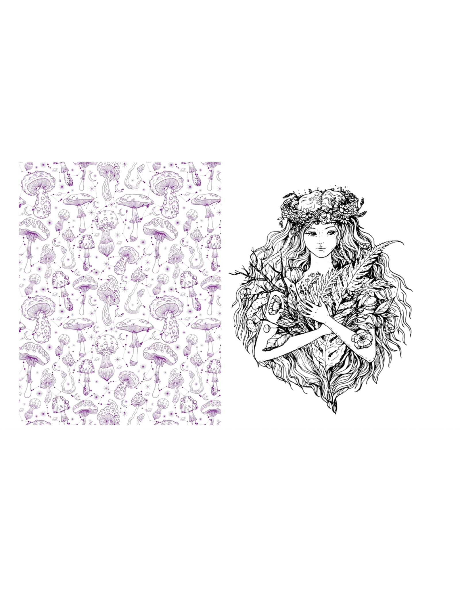 Forest, Fairies, Mushrooms & Goblins Sticker Book