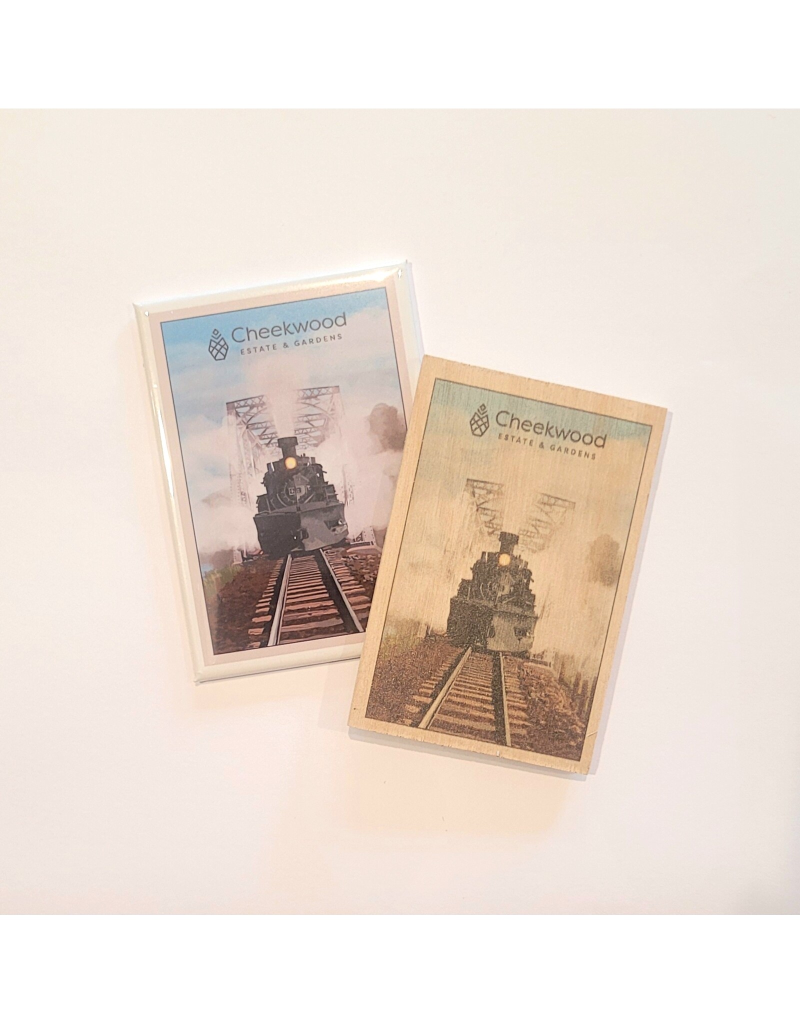 CW Foggy Train Magnet