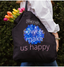 Fleurs de Villes Flowers Tote Bag