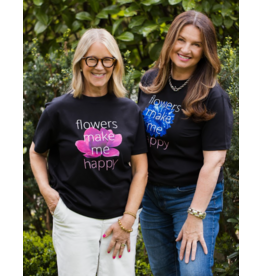 Pink Womens Fleurs de Villes T-Shirt
