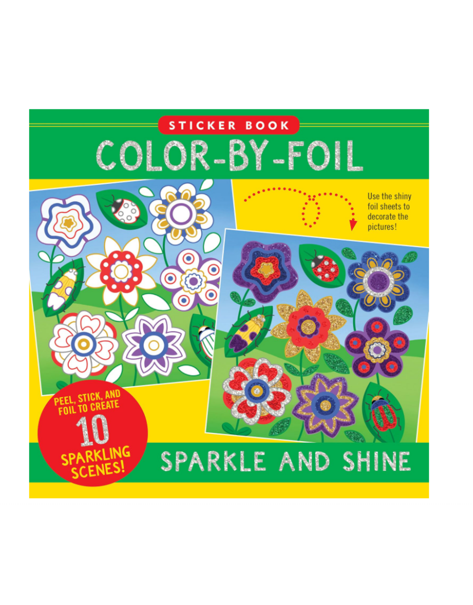 Color-By-Foil Sticker Book