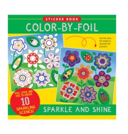 Color-By-Foil Sticker Book