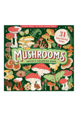 Mushrooms Adult Coloring Book
