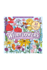 Wildflowers Adult Coloring Book