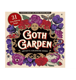 Goth Garden Adult Coloring Book