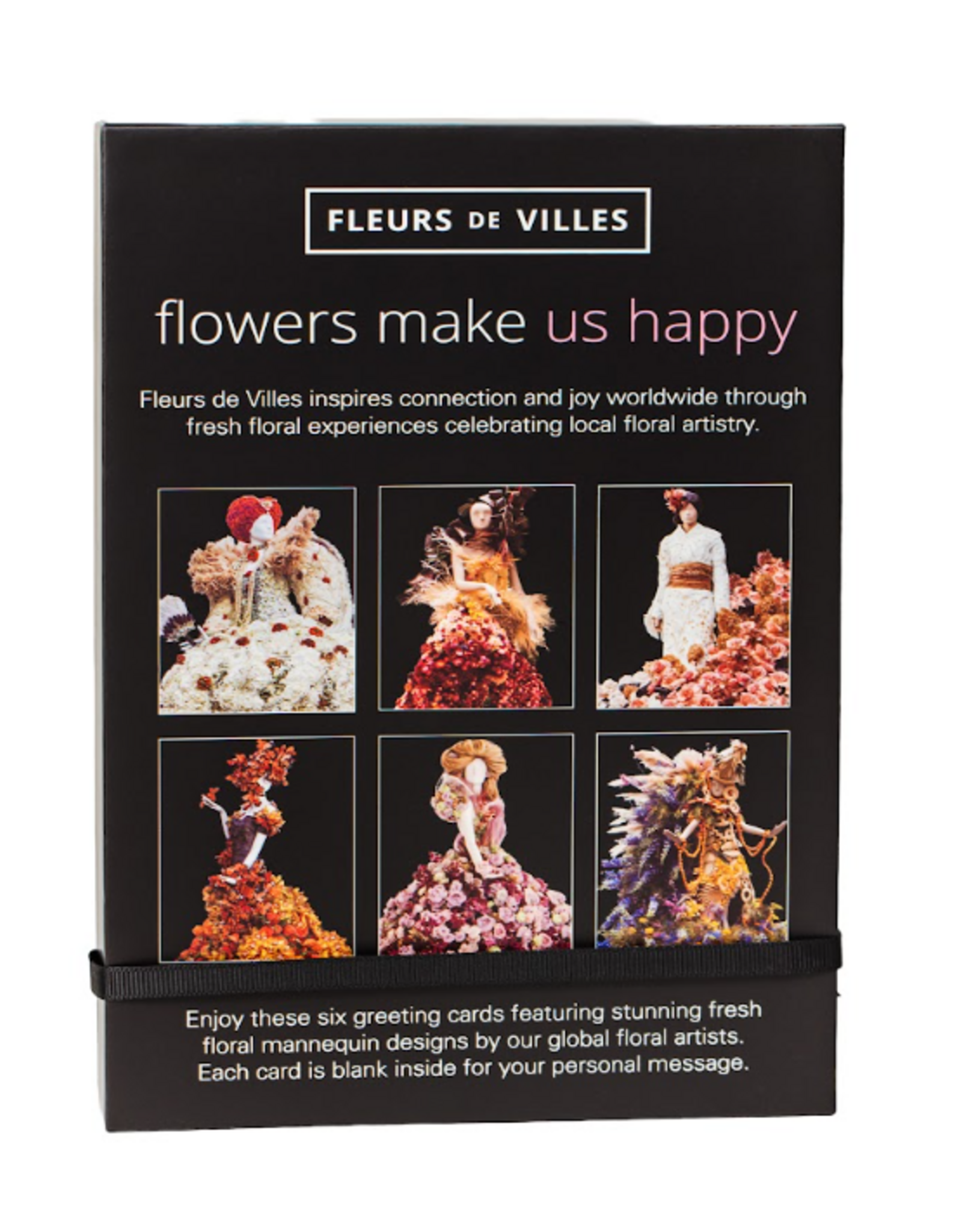 Fleur de Villes Greeting Card Set of 6