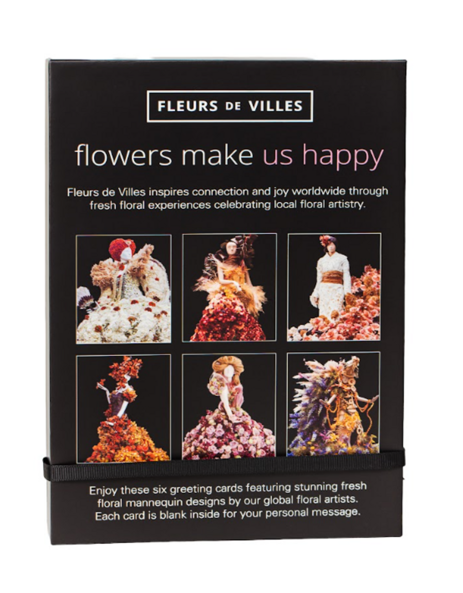 Fleurs de Villes Greeting Card Set of 6